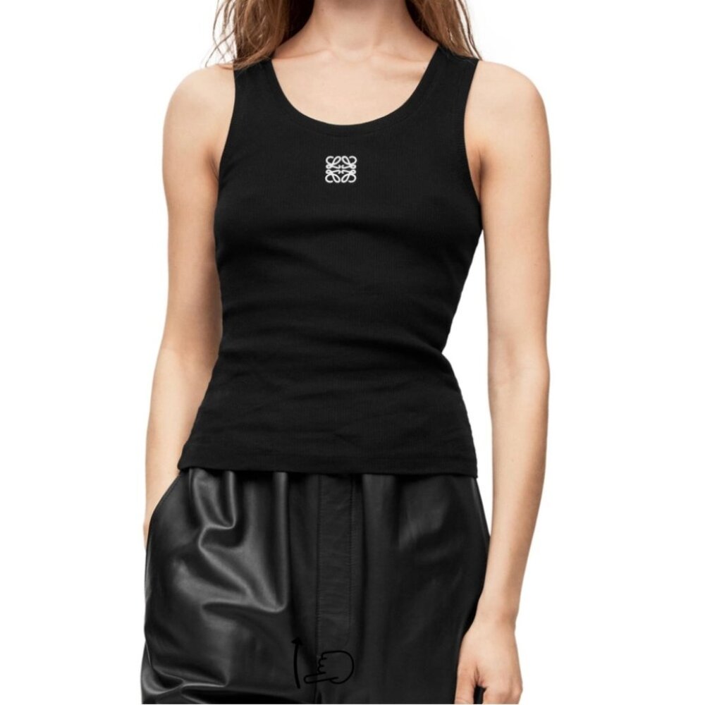 Loewe Black Anagram Tank Top